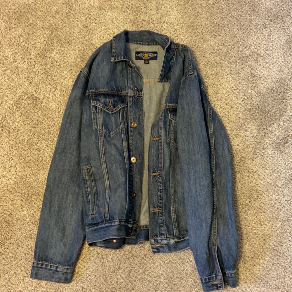 Men’s xl lucky brand Jean jacket